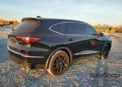 2022 Acura Mdx Technology z USA, uszkodzony, nr VIN 5J8YE1H47NL003115